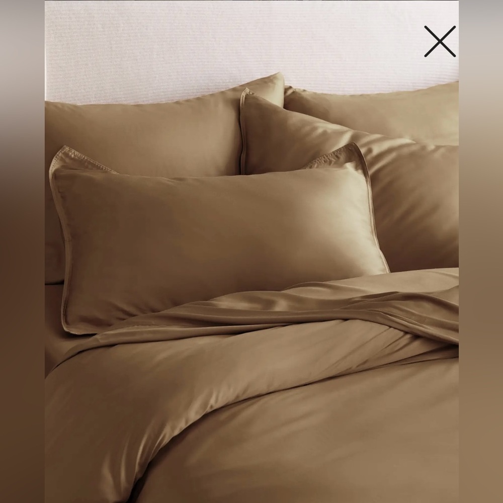 NWT Quince King/Cal King Bamboo Duvet & Sham Set
